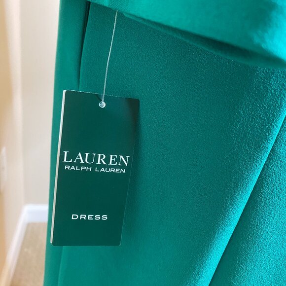 Stunning Ralph Lauren Green Dress with Pockets - Picture 7 of 7
